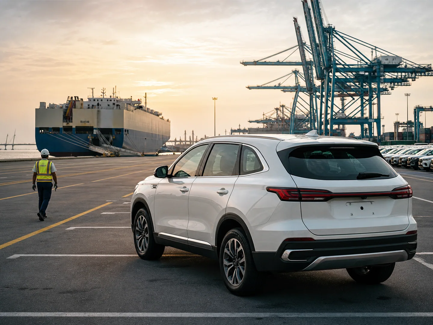 SUV di terminal kenderaan Semenanjung Malaysia
